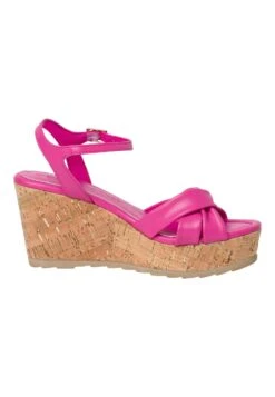 Marco Tozzi Sandales Compensées - Hot Pink -Chaussures Élégance Vente 0219ce37cd084801bcd66c5dfd10cd61