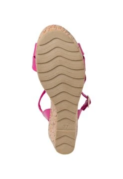 Marco Tozzi Sandales Compensées - Hot Pink -Chaussures Élégance Vente 03c2fe0345654ec9be1f46f1a2dfbc7c