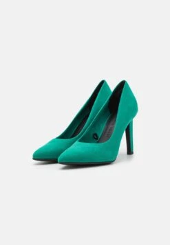 Marco Tozzi Escarpins - Emerald Green -Chaussures Élégance Vente 049bdda286f741c09b211332e04bc6e1