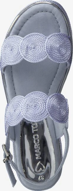 Marco Tozzi Sandales à Talons Sandales Femme Bleu Clair -Chaussures Élégance Vente 05cf9fabd95bfefeaabc37c9dbeb6cf9