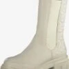 Marco Tozzi Bottines Chelsea Boots Femme écru