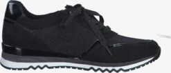 Marco Tozzi Baskets Tendances Baskets Basses Femme Noir -Chaussures Élégance Vente 0746595e92b395a921a487ec895a5a5f