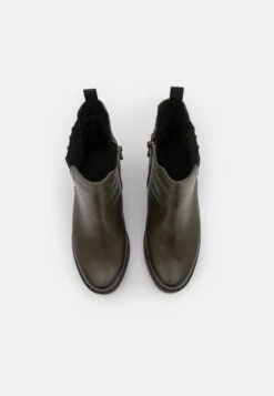 Marco Tozzi Bottines À Plateau - Olive -Chaussures Élégance Vente 0a0730cf59274a6f8887cba09ed8f7dd