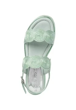Marco Tozzi Sandales À Plateforme - Mint Metallic -Chaussures Élégance Vente 0a83a03e4a984fc9aa514a0dfbe6c99c