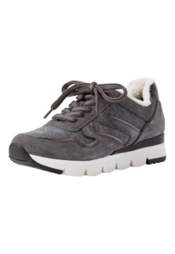 Marco Tozzi Baskets Basses - Dk Grey Comb -Chaussures Élégance Vente 0c5bb6d987c14ccf96a5cf5956baa3a2