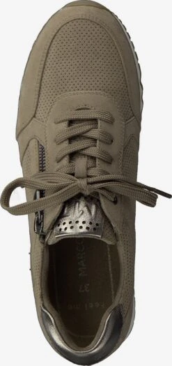 Marco Tozzi Baskets Tendances Baskets Basses Femme Taupe -Chaussures Élégance Vente 0db406dc52f7befd8c2a84cf8b8eca12