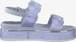 Marco Tozzi Sandales à Talons Sandales Femme Bleu Clair -Chaussures Élégance Vente 0e1814f8868265e40014856761dbd05a