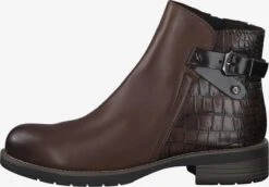 Marco Tozzi Bottines Basses Bottines Femme Marron / Brun Foncé -Chaussures Élégance Vente 0f7d9b1fd566a4baece0c41939fdca0d