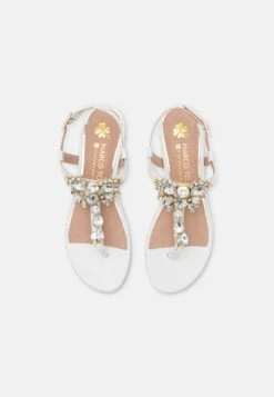 Marco Tozzi By Guido Maria Kretschmer - Tongs - White -Chaussures Élégance Vente 0faf93c6a3f14e539d712c07ecd53ba4