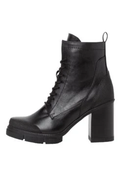 Marco Tozzi Bottines À Talons Hauts - Black Comb