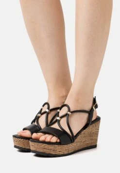 Marco Tozzi Sandales À Talons Hauts - Black