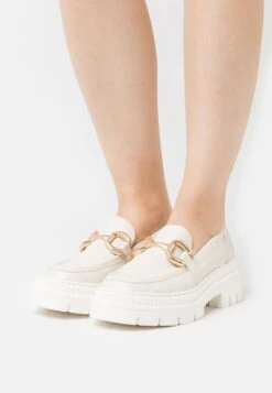 Marco Tozzi By Guido Maria Kretschmer - Mocassins - Cream/Gold