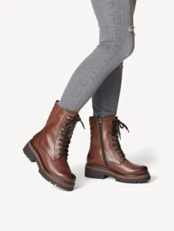 Bottines Bottines à Lacets Femme Marron -Chaussures Élégance Vente 187f9651ebf1cd06739b55b24256e90e