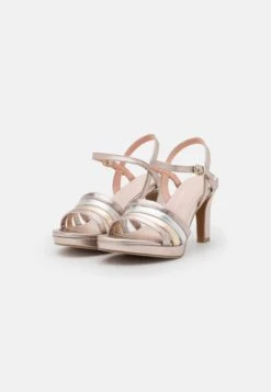 Marco Tozzi Sandales À Talons Hauts - Rose Metallic Comb -Chaussures Élégance Vente 18ffbfb0edfc49de809f9a96e64956a6