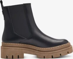 Marco Tozzi Bottines Chelsea Boots Femme Noir -Chaussures Élégance Vente 19901a57f4fafa10c7ad45c69453f196
