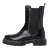Marco Tozzi Chelsea - Boots À Talons - Black White