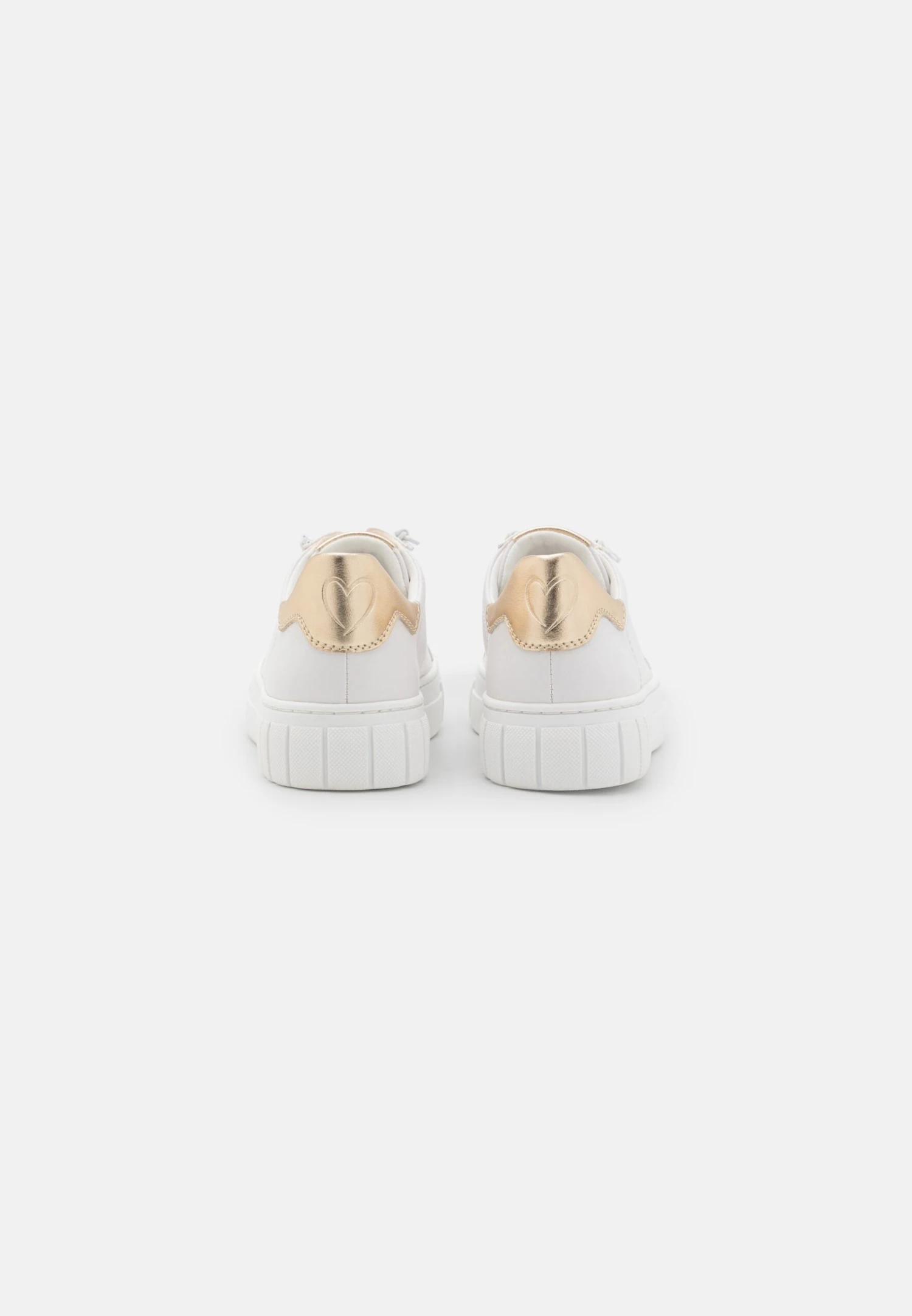 Marco Tozzi Baskets Basses - White/Gold 4 Marco Tozzi Baskets Basses - White/Gold – Image 4
