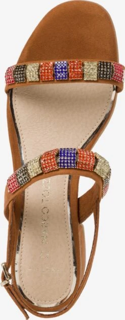 Marco Tozzi Sandales à Talons Sandales à Lanières Femme Mélange De Couleurs -Chaussures Élégance Vente 1f39db37c5b17b550826bfbd7b340c0f