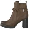 Marco Tozzi Bottines À Plateau - Chestnut