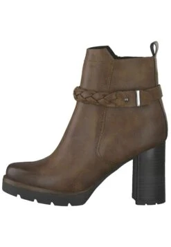 Marco Tozzi Bottines À Plateau - Chestnut
