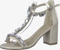 Marco Tozzi Sandales à Talons Sandales Femme Rose Pastel