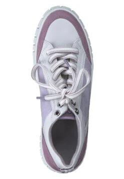 Marco Tozzi Baskets Basses - White/Berry Comb -Chaussures Élégance Vente 215cd441de6e40fc9130304d4272fd2f