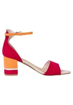 Marco Tozzi Sandales - Red Comb -Chaussures Élégance Vente 227df8c638664af38621e4ddff25f7e8