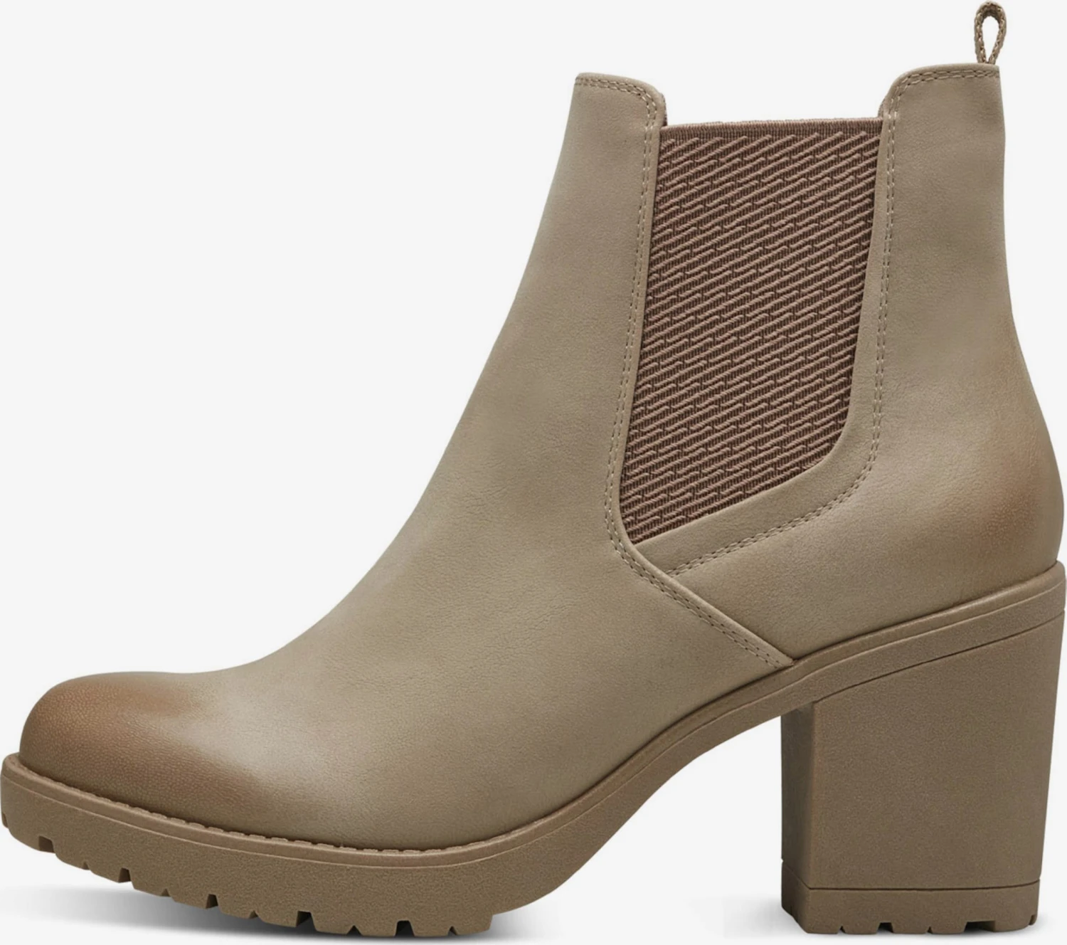 Marco Tozzi Bottines Chelsea Boots Femme Taupe 2 Marco Tozzi Bottines Chelsea Boots Femme Taupe – Image 2