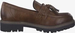 Marco Tozzi Slippers Chaussure Basse Femme Cognac -Chaussures Élégance Vente 253d64e124fd07c93372d6622de86d85