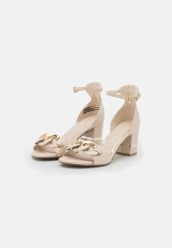 Marco Tozzi Sandales - Cream/Gold -Chaussures Élégance Vente 2673adc88b6c4cb7b71be300cf53a095