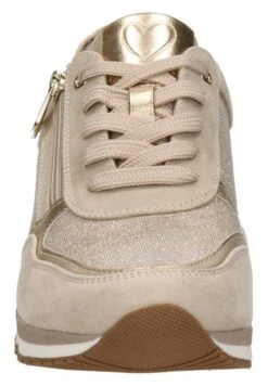 Marco Tozzi Baskets Basses - Beige -Chaussures Élégance Vente 26b49536865a412fbffd40fec9455ab7
