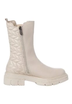 Marco Tozzi Stiefelette - Bottines À Plateau - Cream -Chaussures Élégance Vente 26f0ca9f1e734b989fa8f6e296bddb8d
