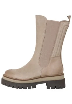 Marco Tozzi Bottes À Plateau - Taupe