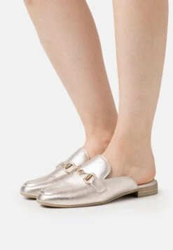 Marco Tozzi Mules - Platinum