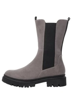 Marco Tozzi Bottes À Plateau - Dk.Grey Comb