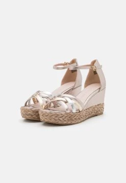 Marco Tozzi Espadrilles - Rose Metallic Comb -Chaussures Élégance Vente 2c157c9474bf41b5b5a25d6b7c50ba95