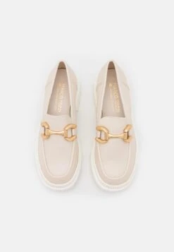 Marco Tozzi By Guido Maria Kretschmer - Mocassins - Cream/Gold -Chaussures Élégance Vente 2f24ec10b9134722a82daa4fd8b79b19