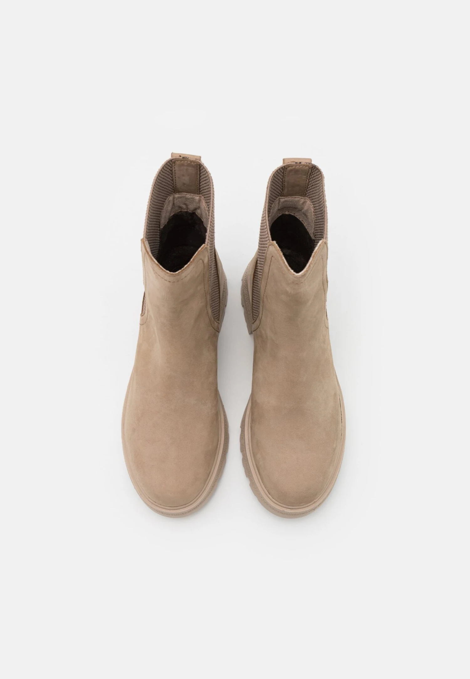 Marco Tozzi Bottines À Plateau - Taupe 6 Marco Tozzi Bottines À Plateau - Taupe – Image 6