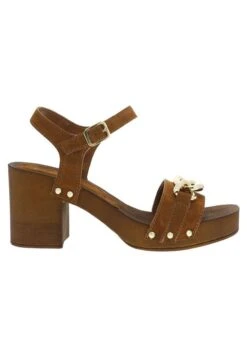 Marco Tozzi Nu-Pieds - Sabots - Marron -Chaussures Élégance Vente 357db113d7864c13a4568a145c6177b1