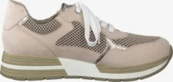 Marco Tozzi Baskets Running Baskets Basses Femme Poudre -Chaussures Élégance Vente 361f371711d44693312bf509cbef4681