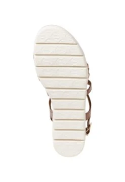 Marco Tozzi Sandales Compensées - Cognac Comb -Chaussures Élégance Vente 36535e6a0167485995e5c7ebc26f5b2d