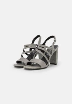 Marco Tozzi By Guido Maria Kretschmer - Sandales À Talons Hauts - Black/Metallic -Chaussures Élégance Vente 3ee9eb18ec4f41c08123f988698e96a1