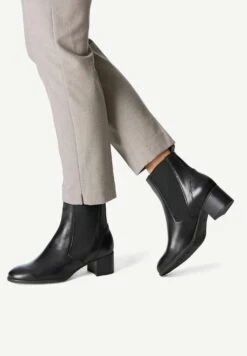 Marco Tozzi Chelsea - Boots À Talons - Black