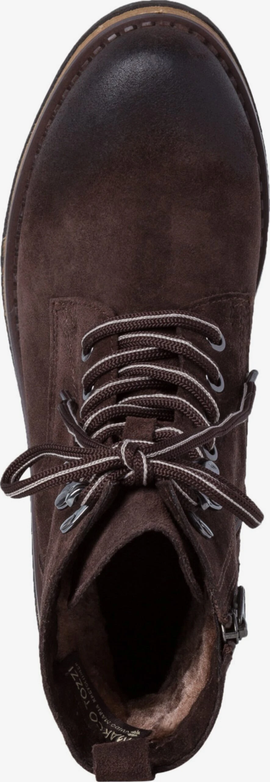 Bottines Bottines à Lacets Femme Moka 2 Bottines Bottines à Lacets Femme Moka – Image 2