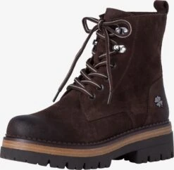 Bottines Bottines à Lacets Femme Moka