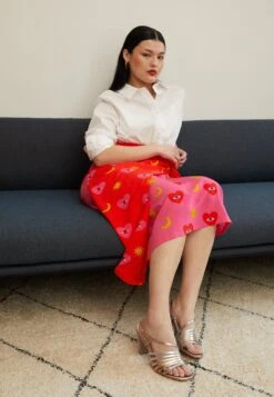 Marco Tozzi Sandales À Talons Hauts - Rose Metallic