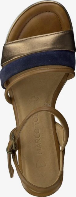 Marco Tozzi Sandales à Talons Sandales Femme Beige -Chaussures Élégance Vente 43cd80bb3a9a1f2441bdf554b6f443b6