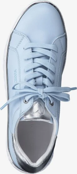 Marco Tozzi Baskets Détentes Baskets Basses Femme Bleu Clair -Chaussures Élégance Vente 4623ed6a9e546c9390cd9387363ac302