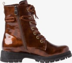 Marco Tozzi Bottines Bottines à Lacets Femme Cognac -Chaussures Élégance Vente 48dcec7eb756f3593e9364997178bf3b