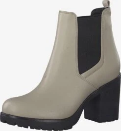Marco Tozzi Bottines Chelsea Boots Femme Mastic